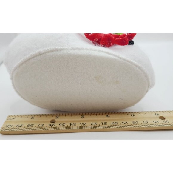 Annalee Christmas Delights Duo Snowman Couple Plush Decor 2012 Collection 7" - Picture 9 of 9